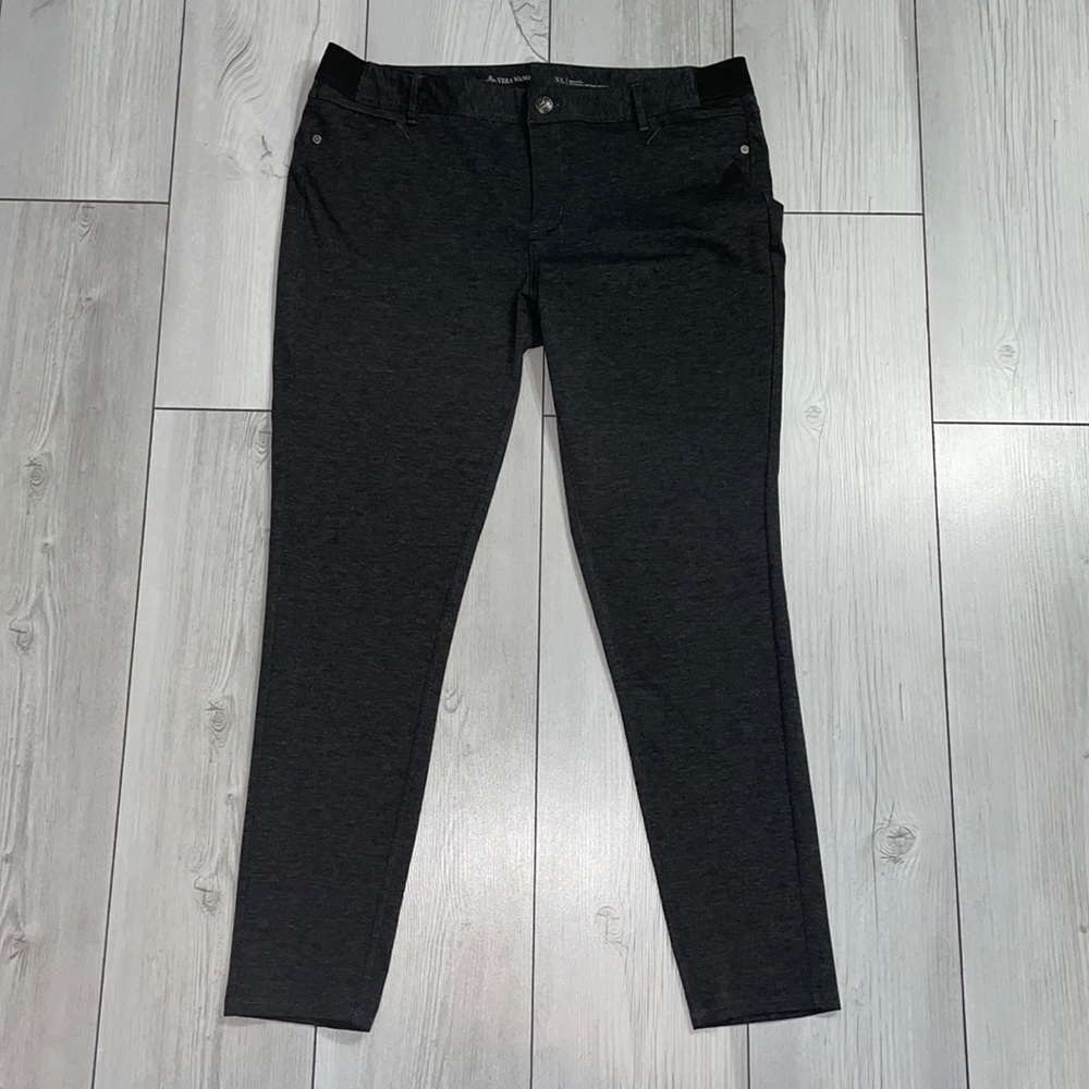 Simply Vera Verawang XL dark grey elastic jeggings